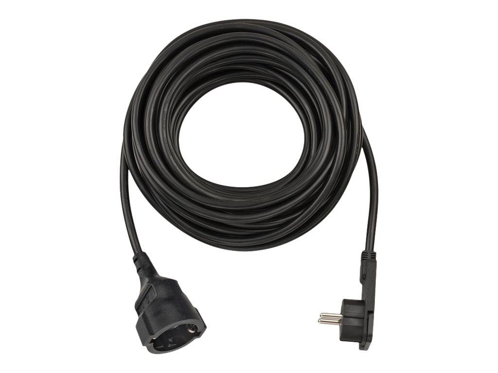 Brennenstuhl 1168980010 Strom Verlängerungskabel Schwarz 10.00 m H05VV-F 3G 1,5 mm²
