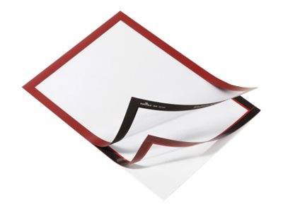 DURABLE DURAFRAME - Dokumentenhalterung - für A3 - Rot (Packung mit 2)