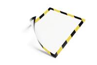 DURABLE DURAFRAME MAGNETIC SECURITY - Dokumentenhalterung - für A4 - magnetisch - Gelb/Schwarz (Packung mit 5)