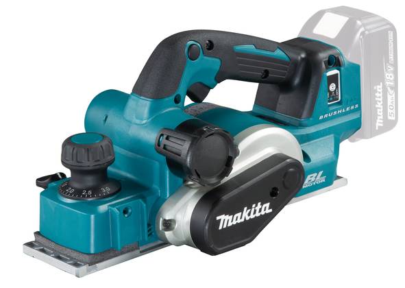 Makita Akku-Hobel ohne Akku Hobel-Breite: 82 mm 18 V Falztiefe (max.): 3 mm