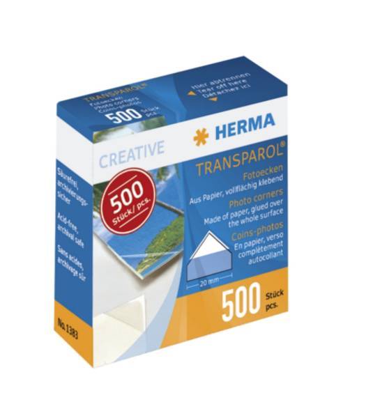 HERMA Transparol - Fotoecke (Packung mit 500)