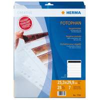 HERMA Negativhüllen für 7 x 6 Negative, klar, Polypropylen