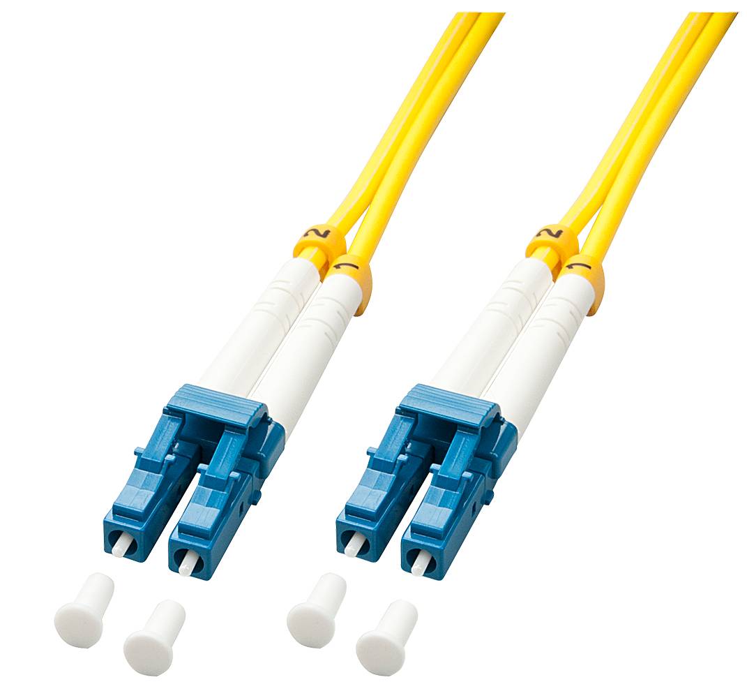 LINDY 47454 Glasfaser LWL Anschlusskabel Singlemode OS2 10.00 m
