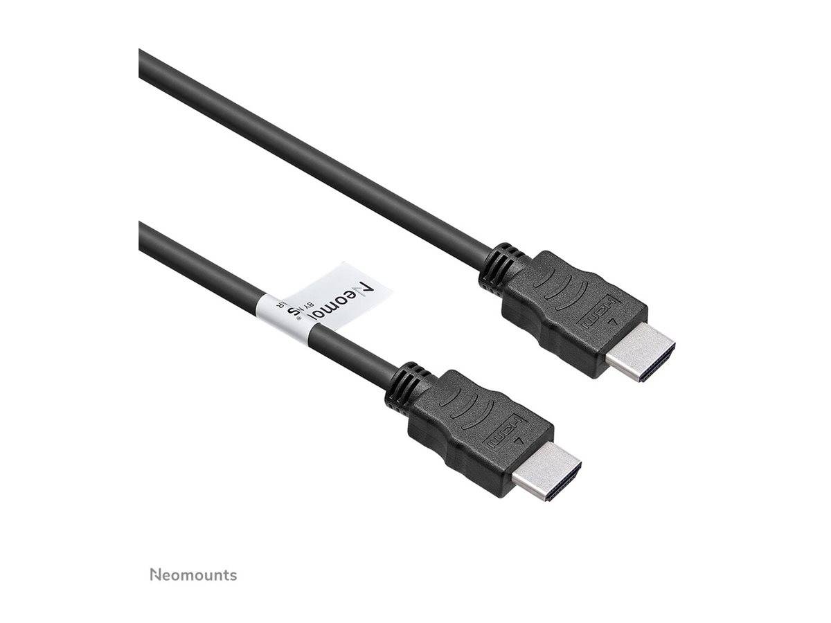 Neomounts HDMI Anschlusskabel HDMI-A Stecker, HDMI-A Stecker 5.00 m Schwarz HDMI15MM HDMI-Kabel