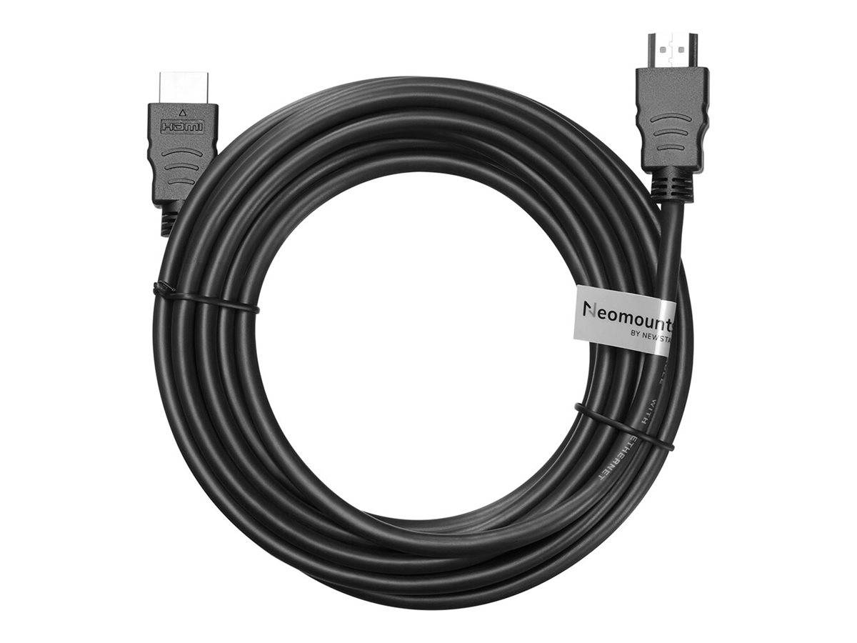 Neomounts HDMI Anschlusskabel HDMI-A Stecker, HDMI-A Stecker 5.00 m Schwarz HDMI15MM HDMI-Kabel