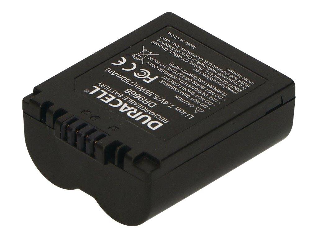 Duracell CGA-S006 Kamera-Akku ersetzt Original-Akku (Kamera) CGR-S006E/1B, CGR-S006E, CGR-S006, CGA-S006, DMW-BMA7 7.4 V 700 mAh