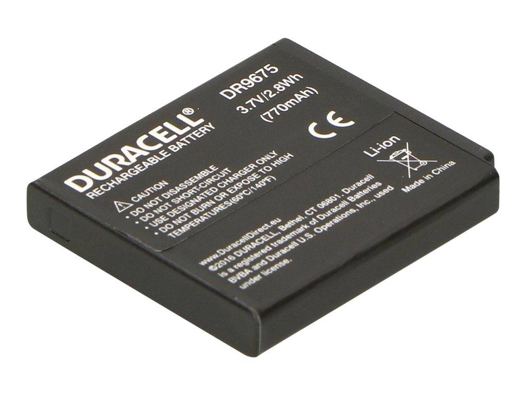 Duracell KLIC-7004 Kamera-Akku ersetzt Original-Akku (Kamera) NP-50, KLIC-7004 3.7 V 770 mAh