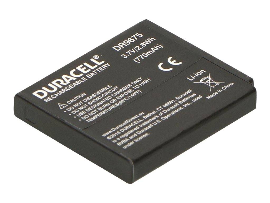 Duracell KLIC-7004 Kamera-Akku ersetzt Original-Akku (Kamera) NP-50, KLIC-7004 3.7 V 770 mAh