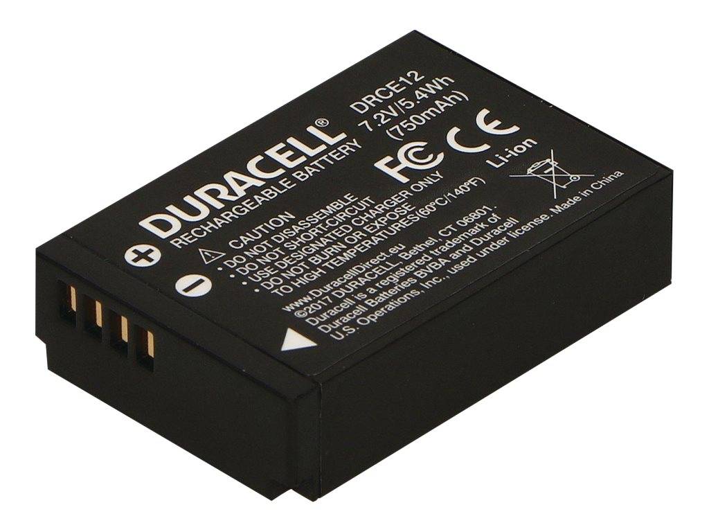 Duracell LP-E12 Kamera-Akku ersetzt Original-Akku (Kamera) LP-E12 7.4 V 800 mAh