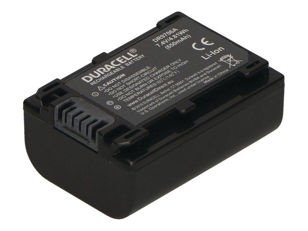 Duracell NP-FV50 Kamera-Akku ersetzt Original-Akku (Kamera) NP-FV30 7.4 V 650 mAh