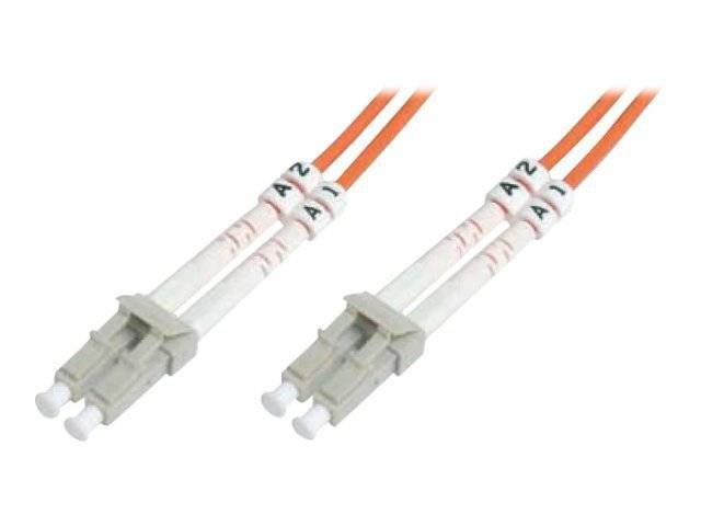 Digitus DK-2533-03/3 Glasfaser LWL Anschlusskabel [1x LC-Stecker - 1x LC-Stecker] 50/125 µ Multimode OM3 3.00 m