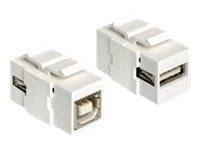 Delock USB 2.0 Adapter [1x USB 2.0 Buchse A - 1x USB 2.0 Buchse B] 1982627