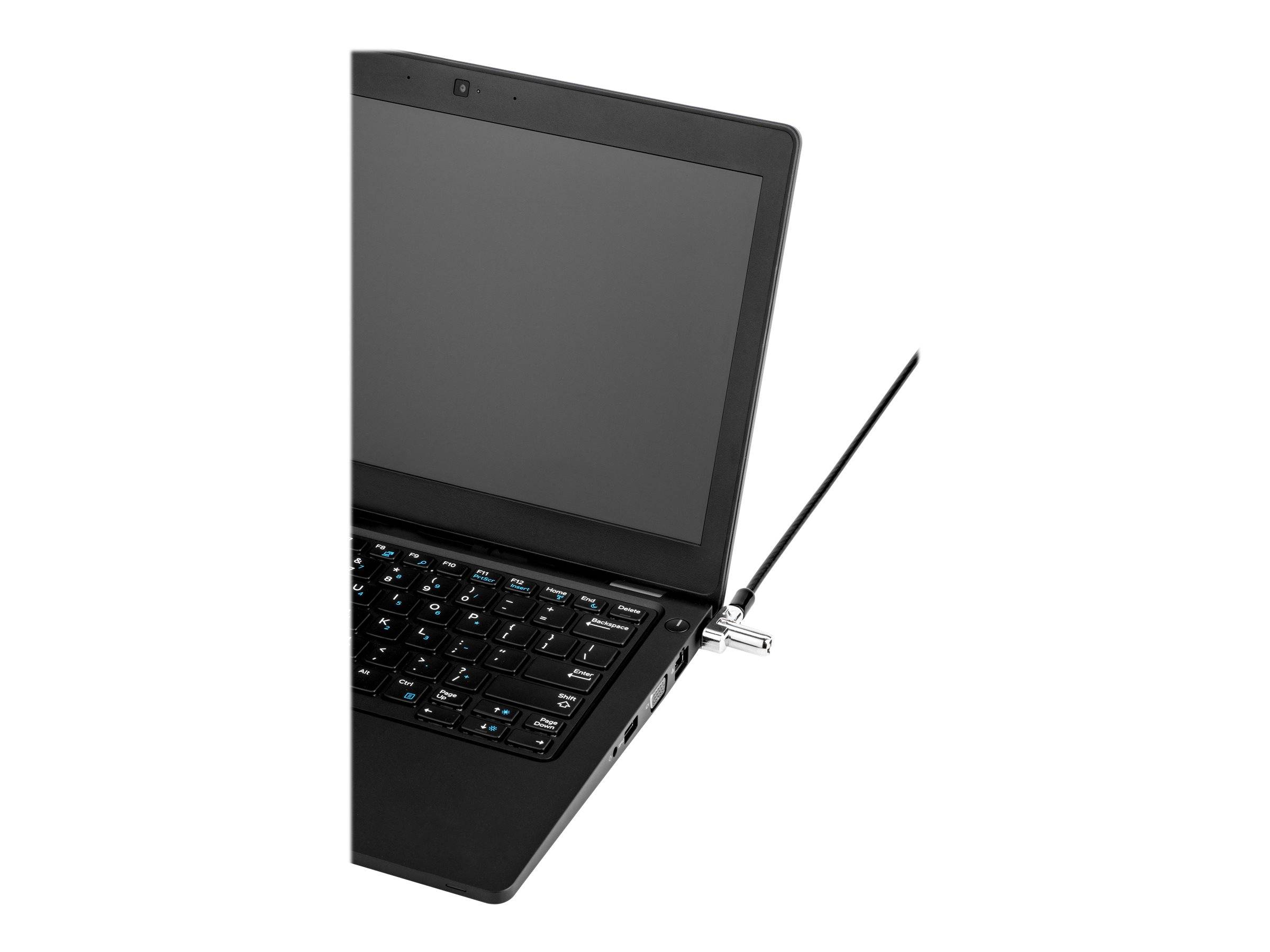 Kensington Laptop Schloss Zahlenschloss mit Master Key 1.8 mm N17 Laptopschloss Dell-Geräte