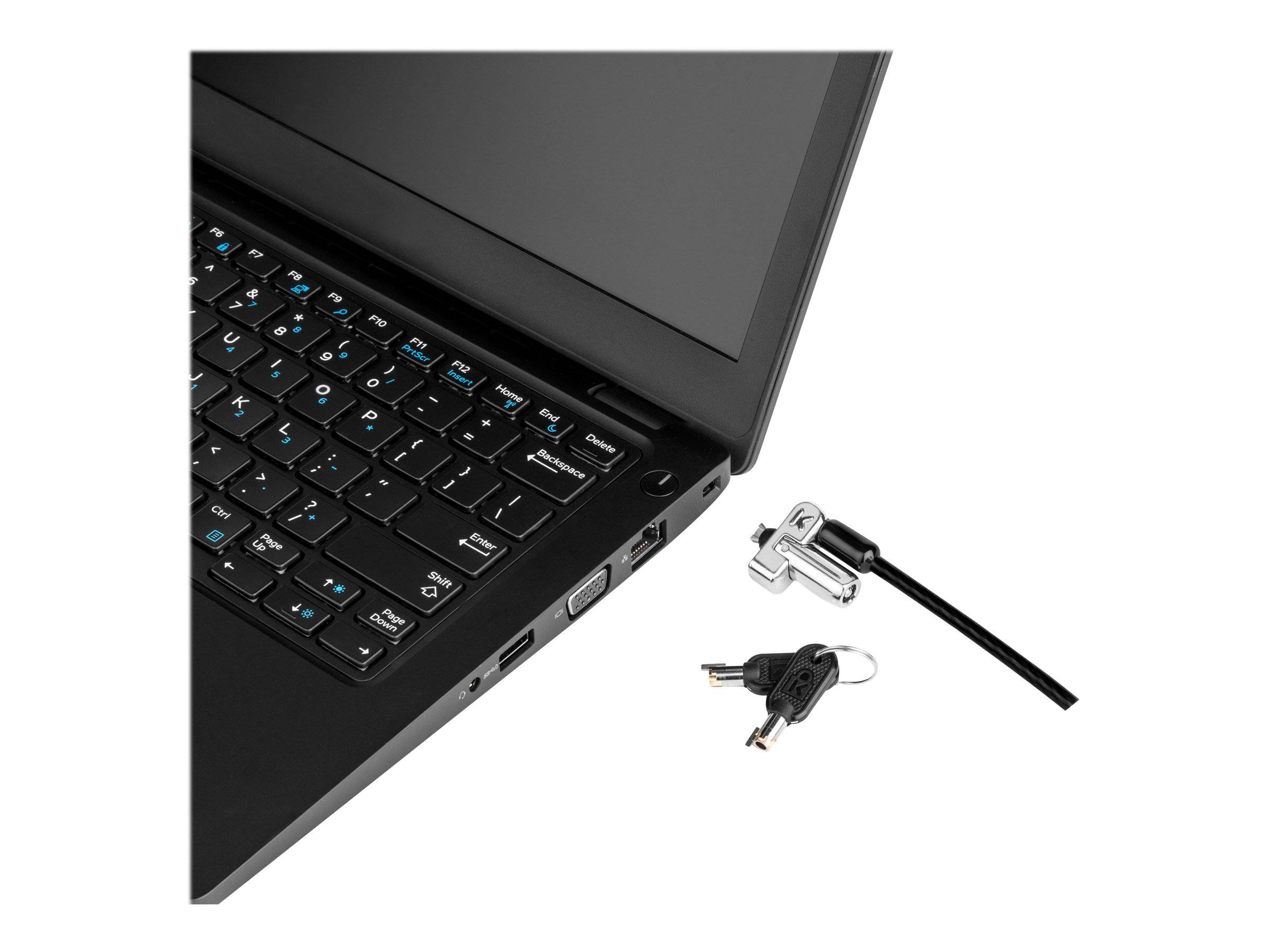 Kensington Laptop Schloss Zahlenschloss mit Master Key 1.8 mm N17 Laptopschloss Dell-Geräte