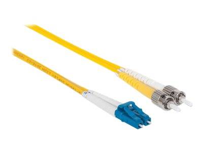 Intellinet 750011 Glasfaser LWL Anschlusskabel [1x LC-Stecker - 1x ST-Stecker] 9/125 µ Singlemode OS2 2.00 m