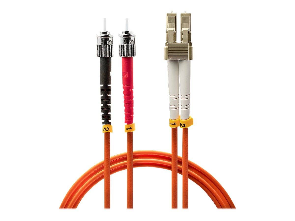 LINDY 46491 Glasfaser LWL Anschlusskabel Multimode OM2 2.00 m