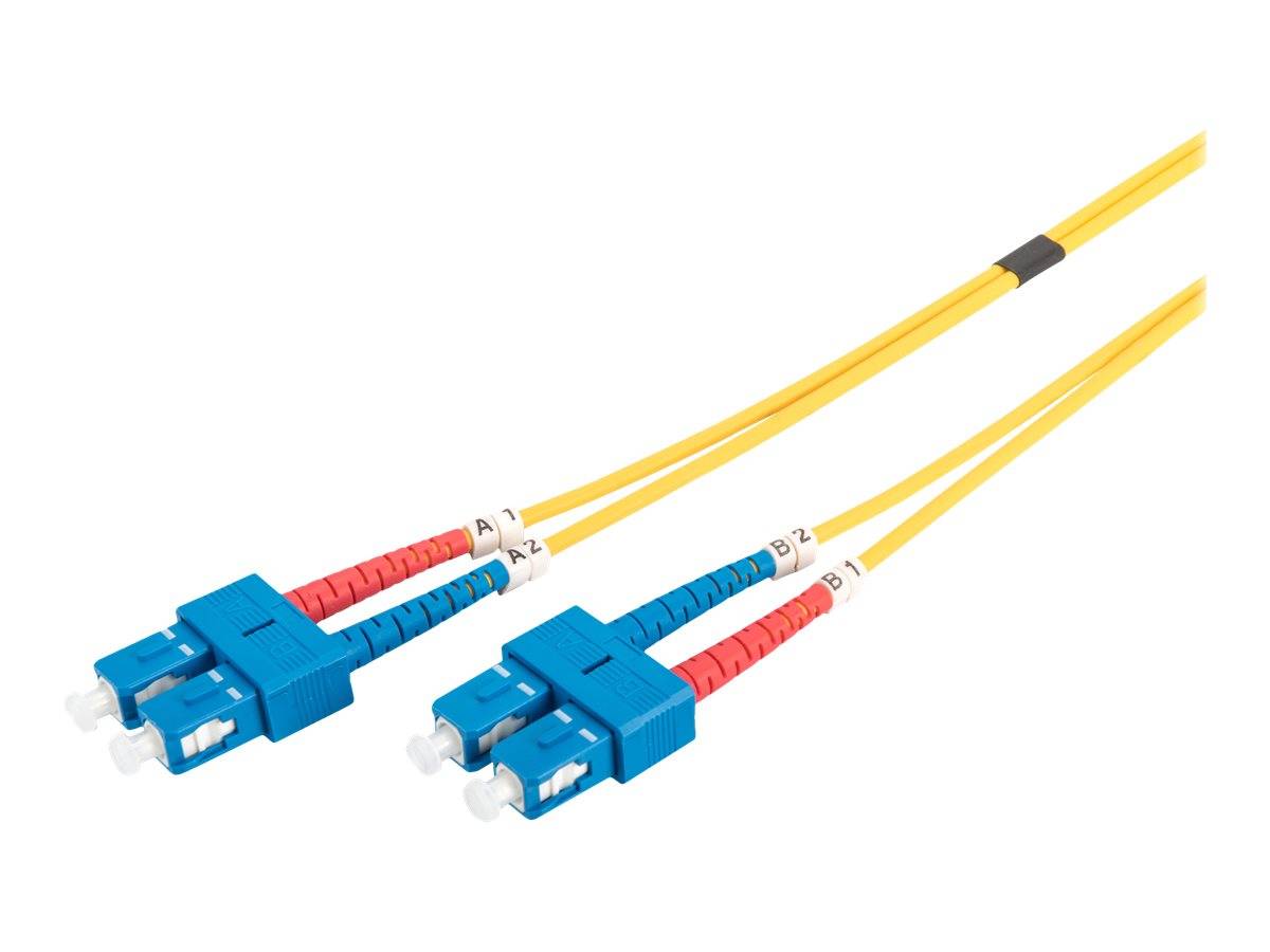 Digitus DK-2922-05 Glasfaser LWL Anschlusskabel [1x SC-Stecker - 1x SC-Stecker] 9/125 µ Singlemode OS2 5.00 m