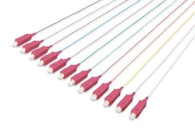 Digitus DK-25221-02-4 Glasfaser LWL Anschlusskabel [1x SC-Stecker - 1x offene Kabelenden] 50/125 µ Multimode OM4 2.00 m