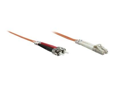 Intellinet 471336 Glasfaser LWL Anschlusskabel [1x LC-Stecker - 1x ST-Stecker] 62,5/125 µ Multimode OM1 5.00 m