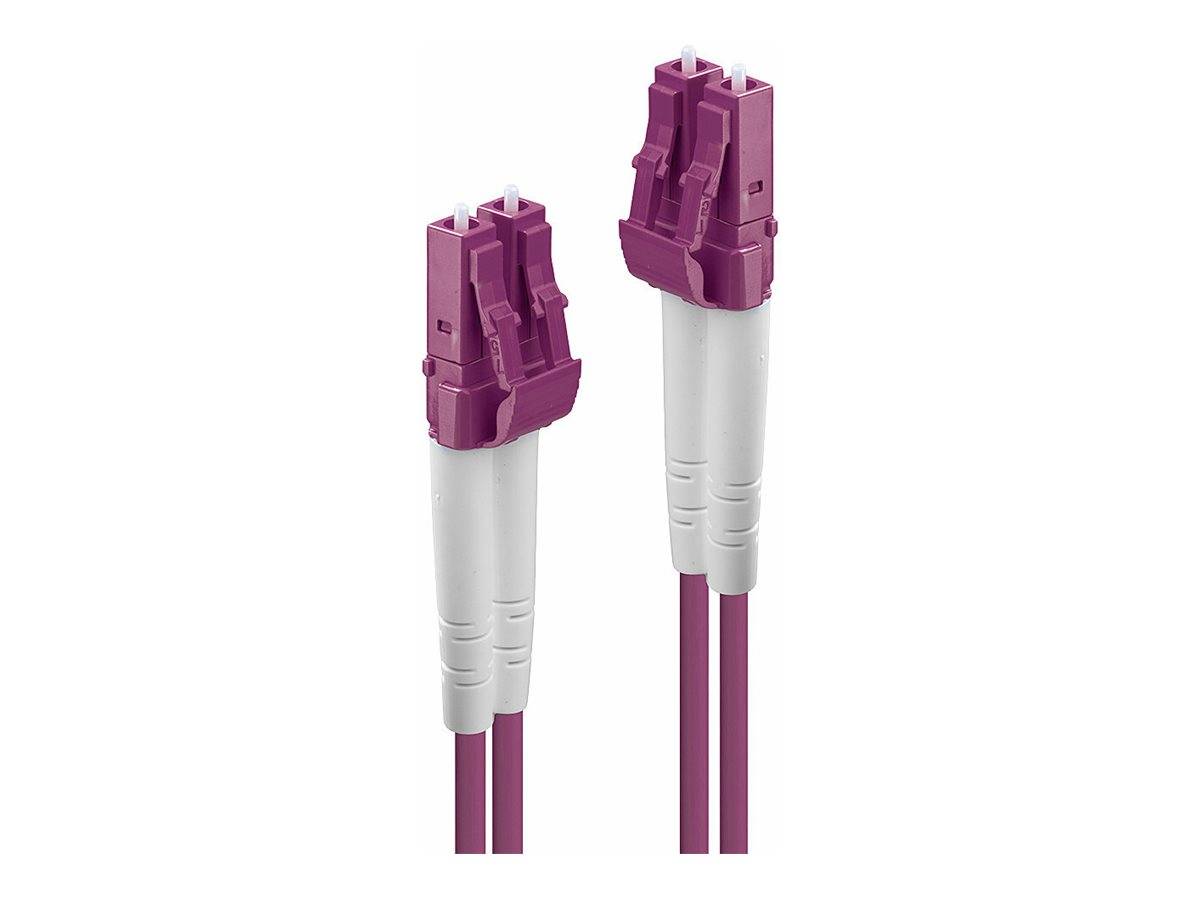 LINDY 46341 Glasfaser LWL Anschlusskabel Multimode OM4 2.00 m