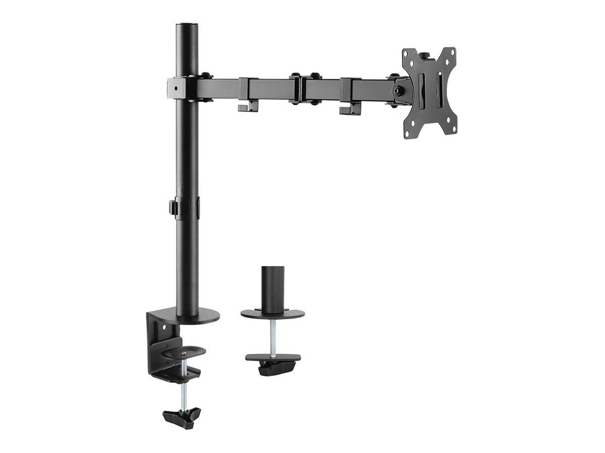 Neomounts FPMA-D550BLACK 1fach Monitor-Tischhalterung 25,4 cm (10") - 81,3 cm (32") Schwenkbar, Rotierbar, Neigbar Schwarz