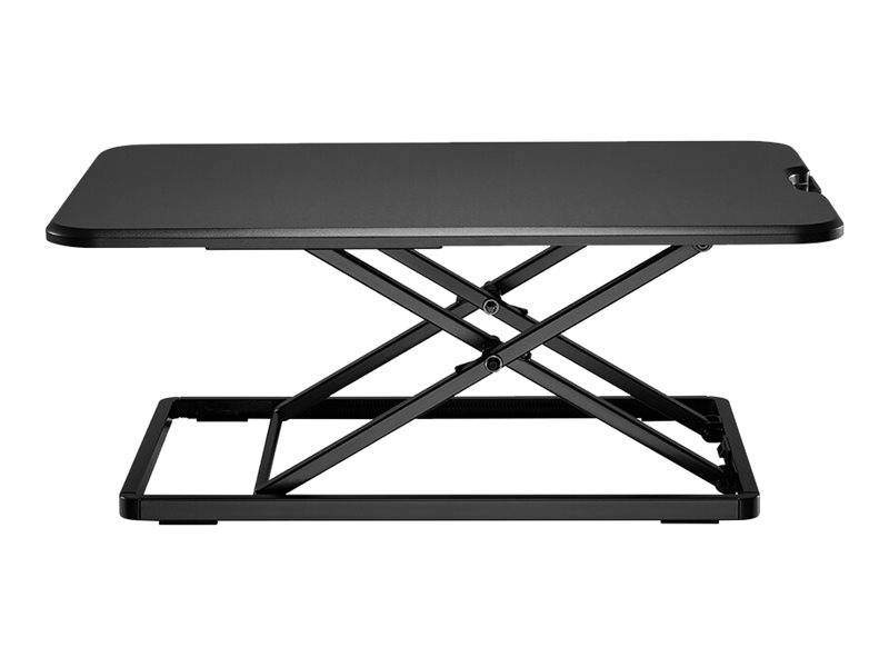 Neomounts NS-WS050BLACK Sitz-Steh-Schreibtischaufsatz Höhen-Bereich: 4.5 bis 40.5cm Schwarz