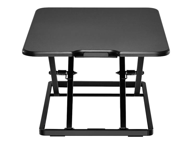 Neomounts NS-WS050BLACK Sitz-Steh-Schreibtischaufsatz Höhen-Bereich: 4.5 bis 40.5 cm Schwarz
