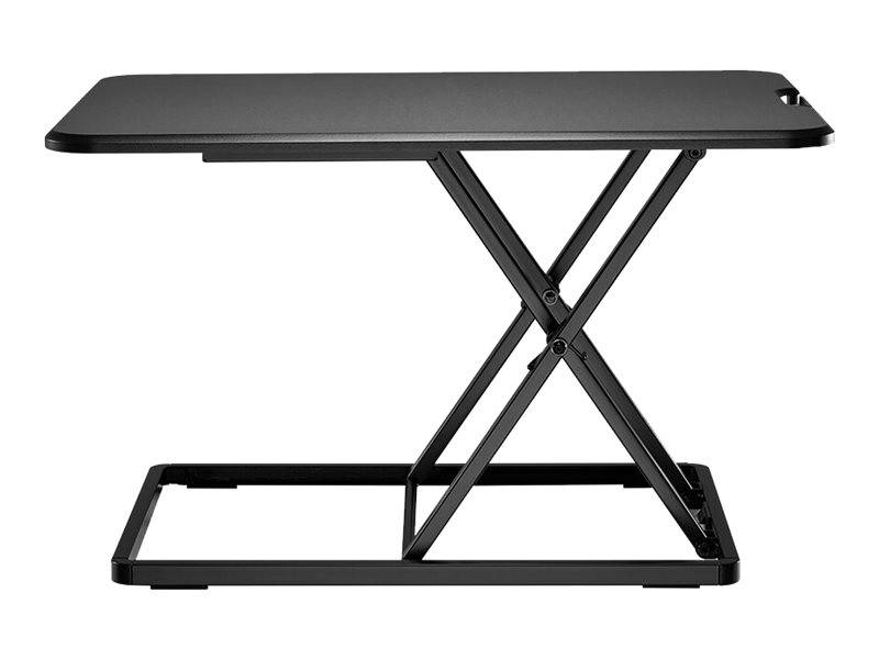 Neomounts NS-WS050BLACK Sitz-Steh-Schreibtischaufsatz Höhen-Bereich: 4.5 bis 40.5cm Schwarz