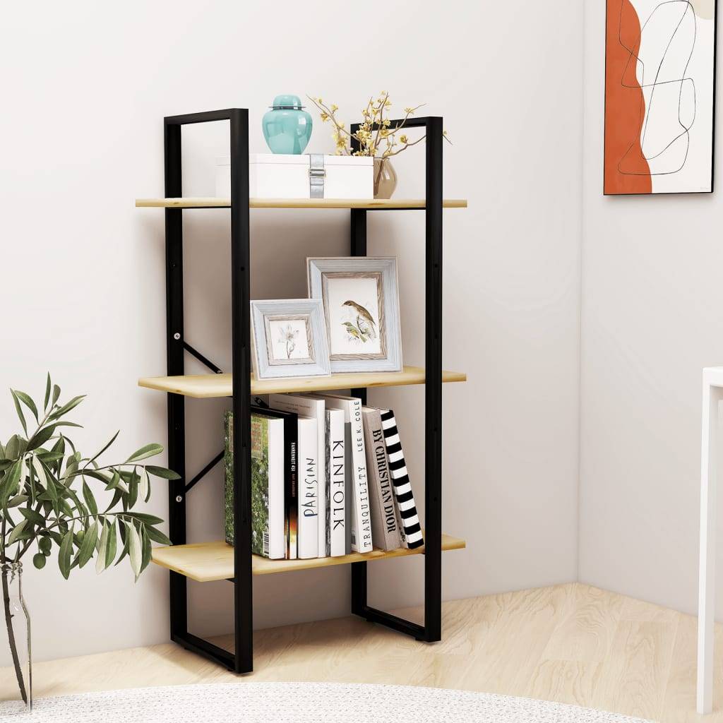 vidaXL Standregal 60x30x105 cm Massivholz Kiefer