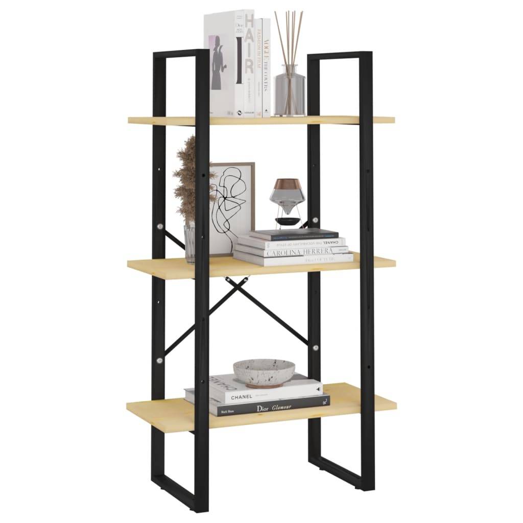 vidaXL Standregal 60x30x105 cm Massivholz Kiefer