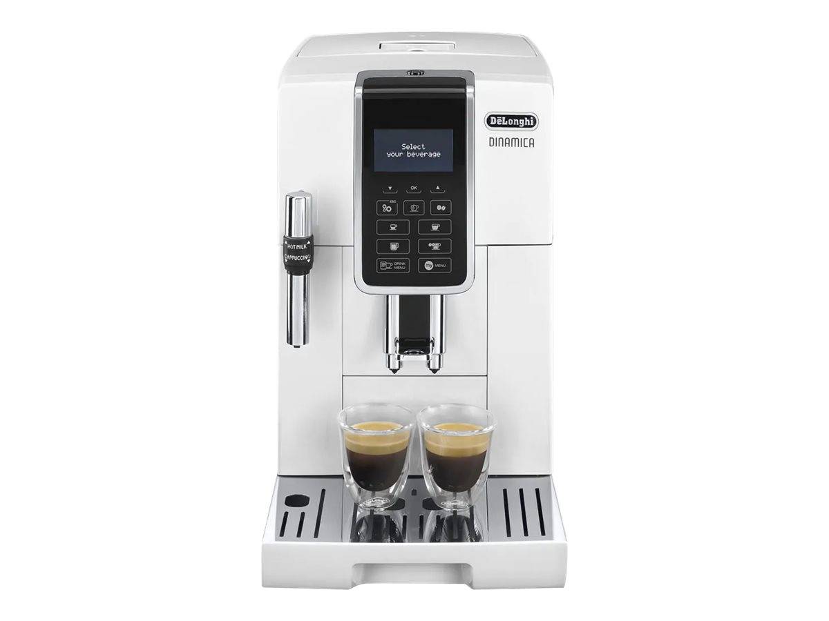 DE LONGHI - De'Longhi DINAMICA ECAM350.35.W - Automatische Kaffeemaschine mit Cappuccinatore