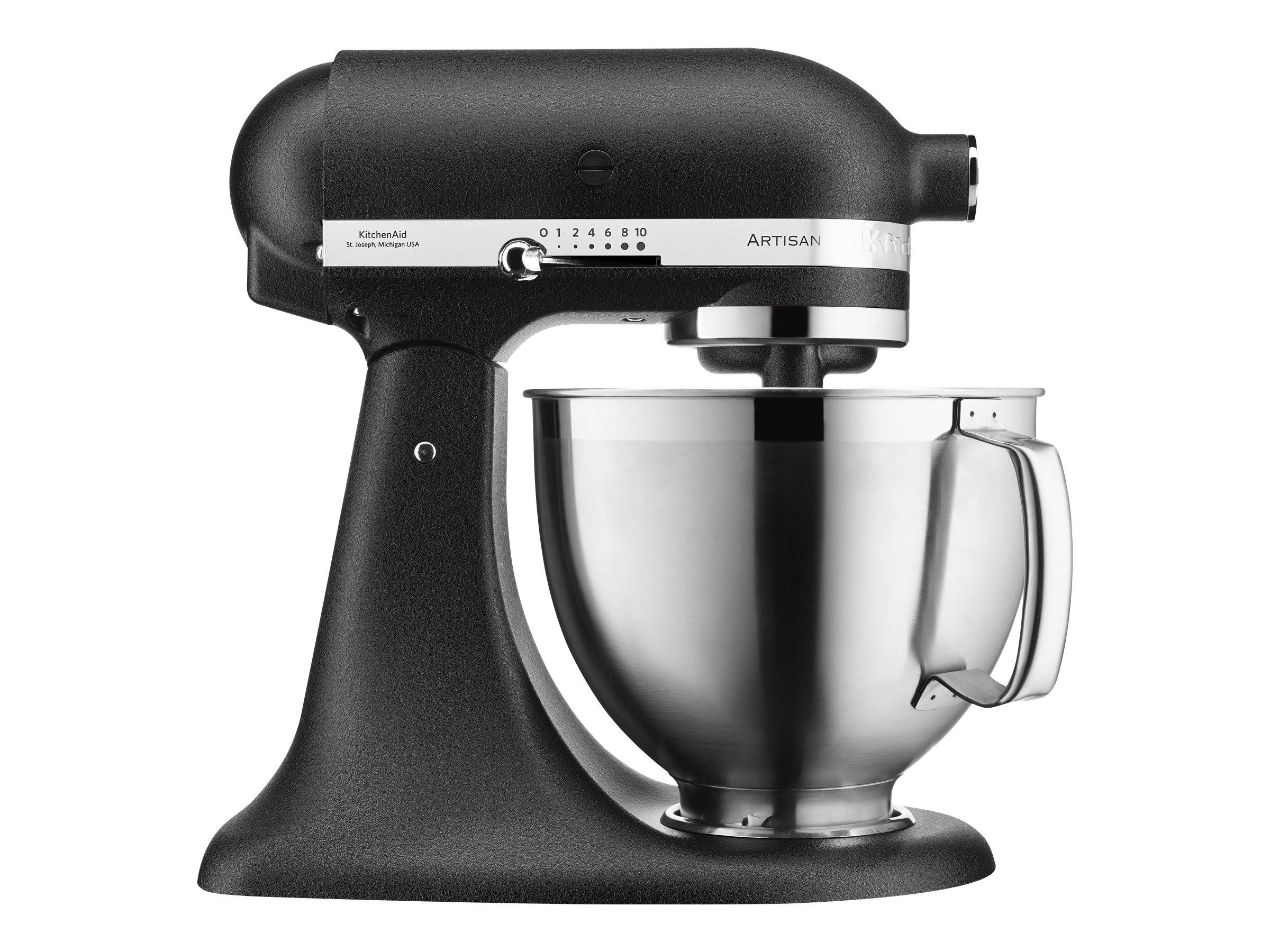 Kitchenaid 5KSM185PSEBK 4,8l Küchenmaschine, Trüffel schwarz