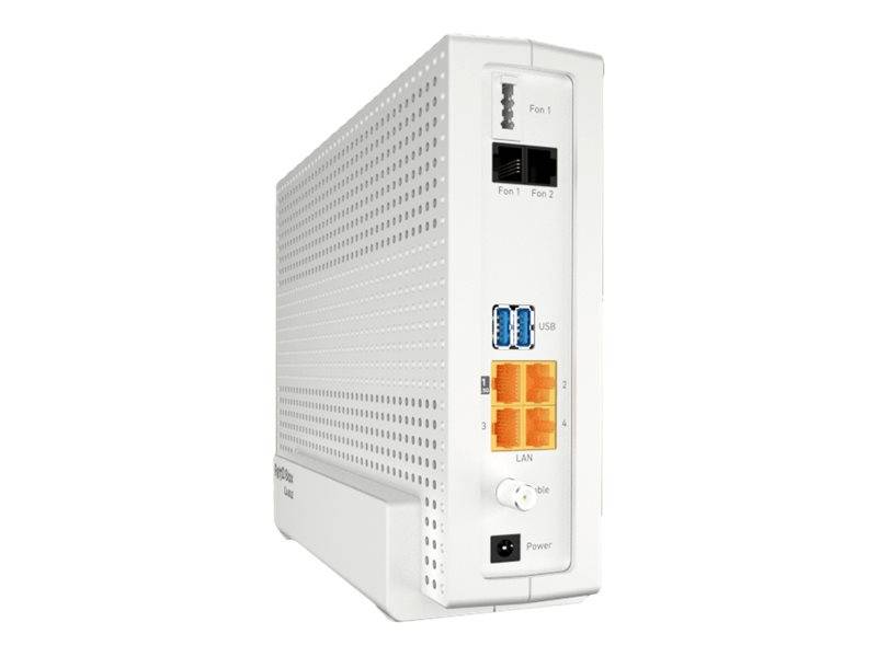 Fritz! WLAN Router mit Modem FRITZ!Box 6690 Cable Integriertes Modem: Kabel 2.4GHz, 5GHz 6000MBit/s