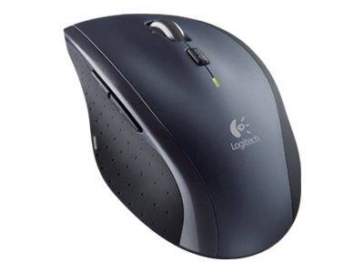 Logitech M705 - Maus - Für Rechtshänder - Laser - 7 Tasten - kabellos - 2.4GHz
