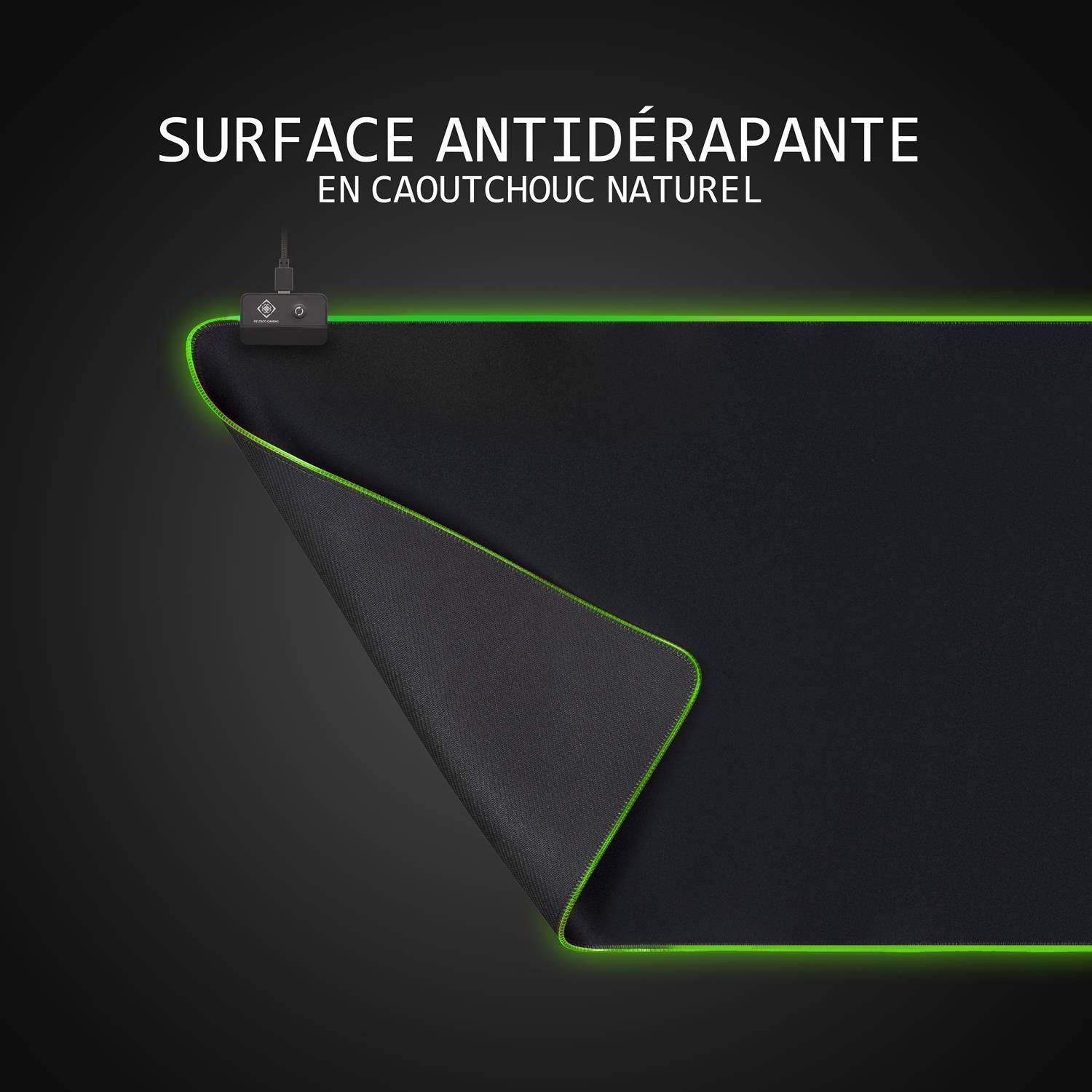 DELTACO GAMING Gaming RGB Mauspad DEL GAM-079