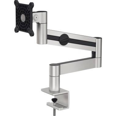 DURABLE - Befestigungskit - einstellbarer Arm - für Monitor / Curved-Monitor - Aluminium, hochwertiger Kunststoff - Silb