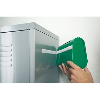 TESA On & Off 55224-03-00 Klettband zum Aufkleben Haft- und Flauschteil (L x B) 1000 mm x 20 mm Weiß 1 St.