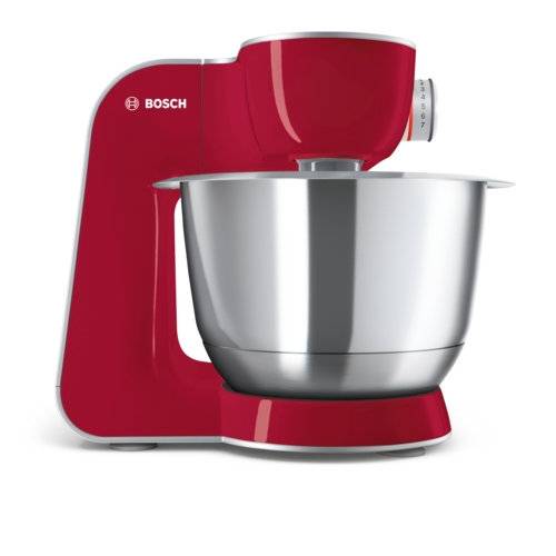 Bosch Haushalt MUM58720 Küchenmaschine 1000 W Dunkelrot, Silber (matt)