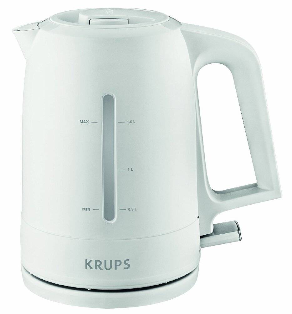 Krups Pro Aroma Wasserkocher Weiß Fassungsvermögen: 1.6 l