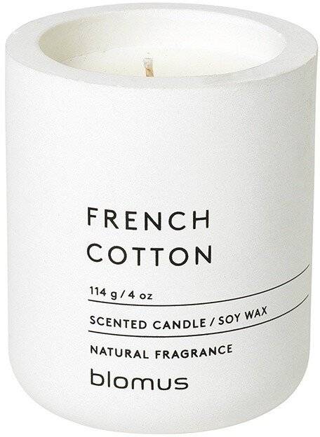 BLOMUS Duftkerze - French cotton - Lily White - M Lassen Sie Ihre Seele baumeln