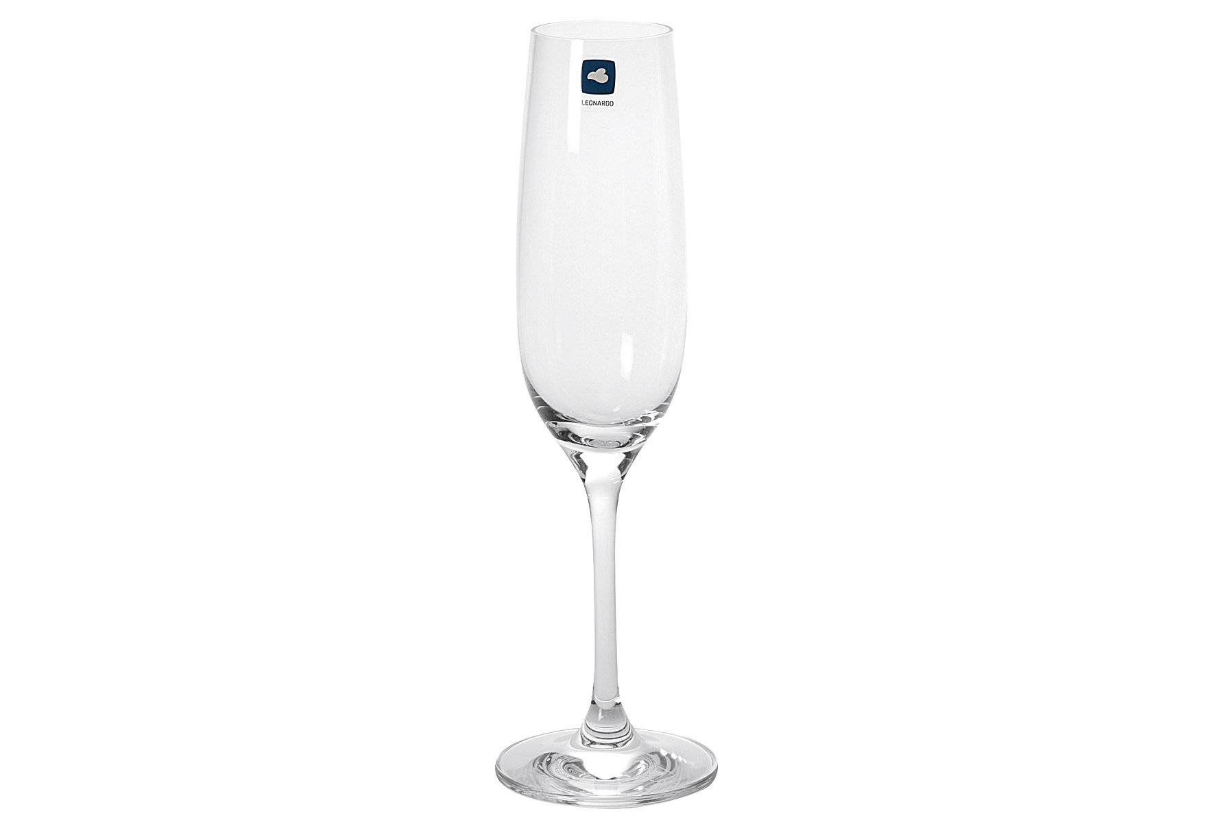 LEONARDO Sektglas 190ml Ciao+ Hightech-Glas aus TEQTON® - extrem stoßfest
