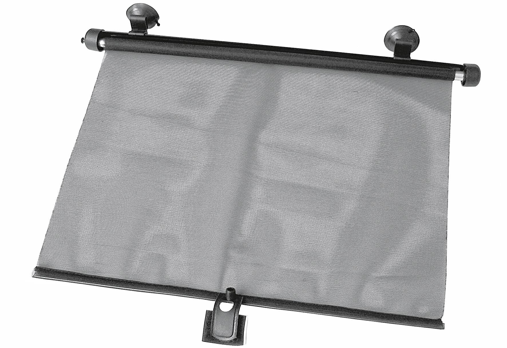 reer 70857, Manuell, Slatted, Rollo, Schwarz, Einfarbig, 90 mm