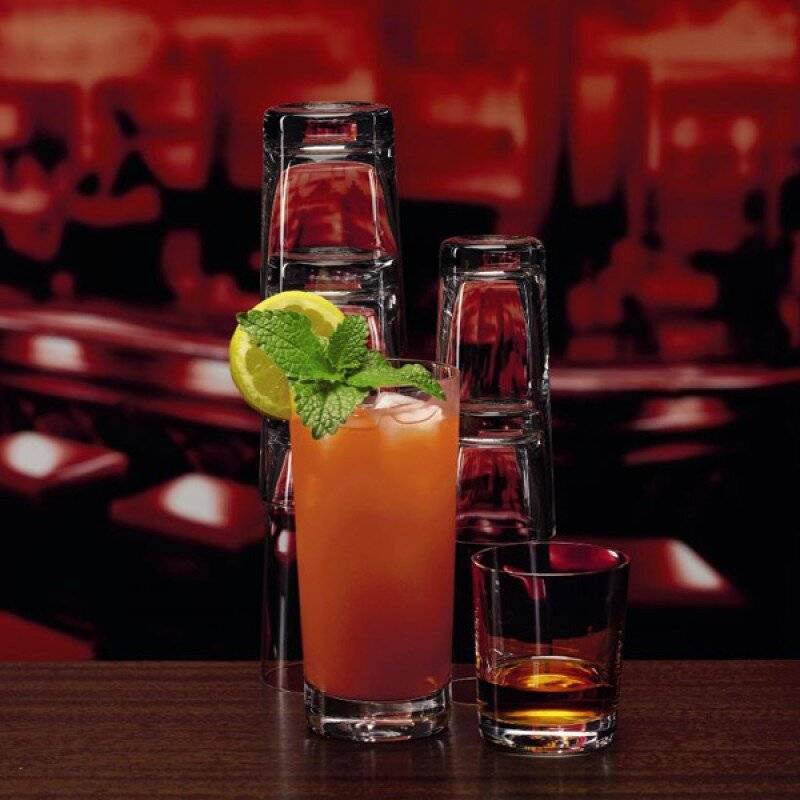 Spiegelau & Nachtmann, 4-teiliges Longdrink-Set, Classic Bar, Kristallglas, 360