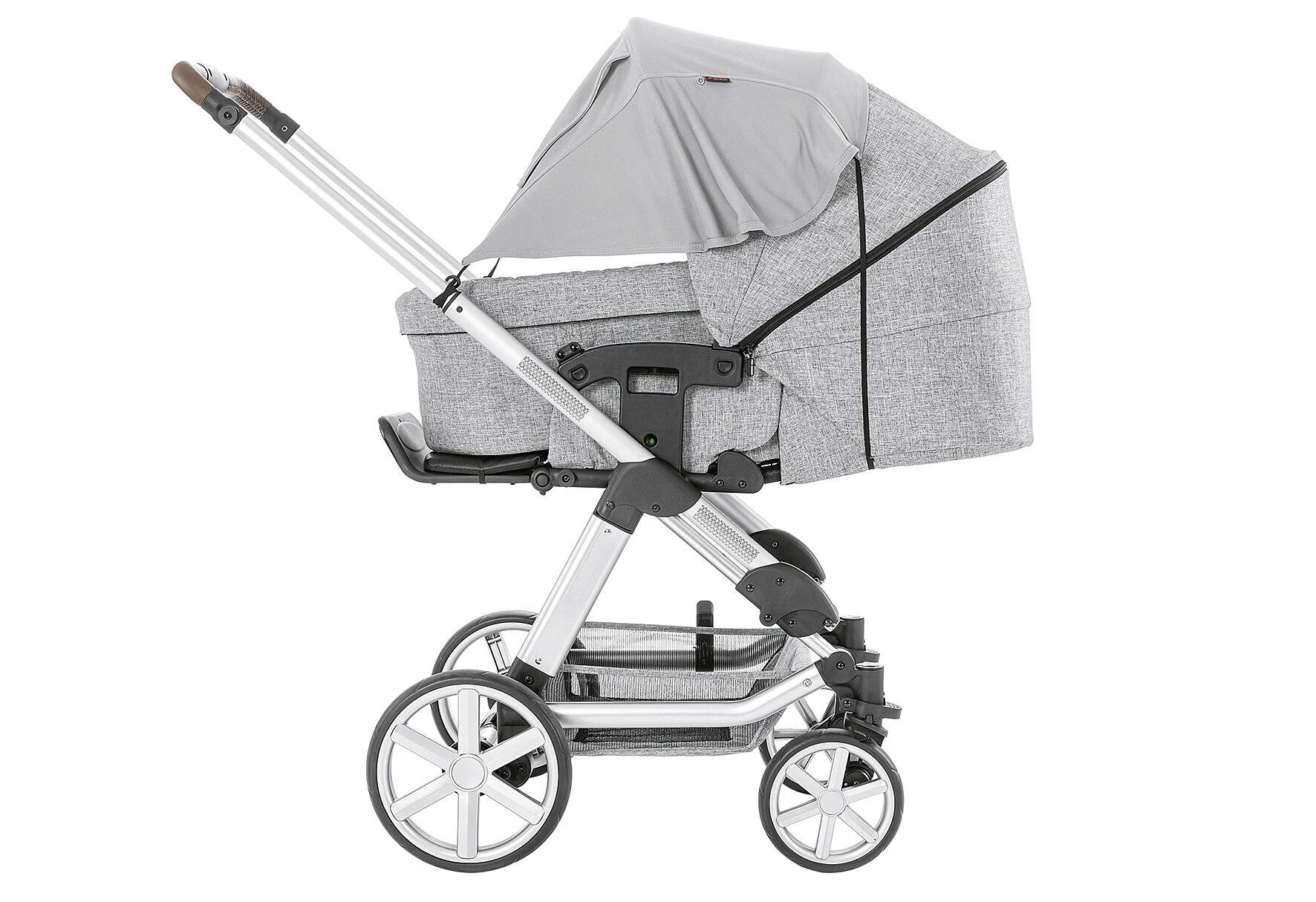 reer ShineSafe Premium Sonnensegel und Schlummertuch für den Kinderwagen,