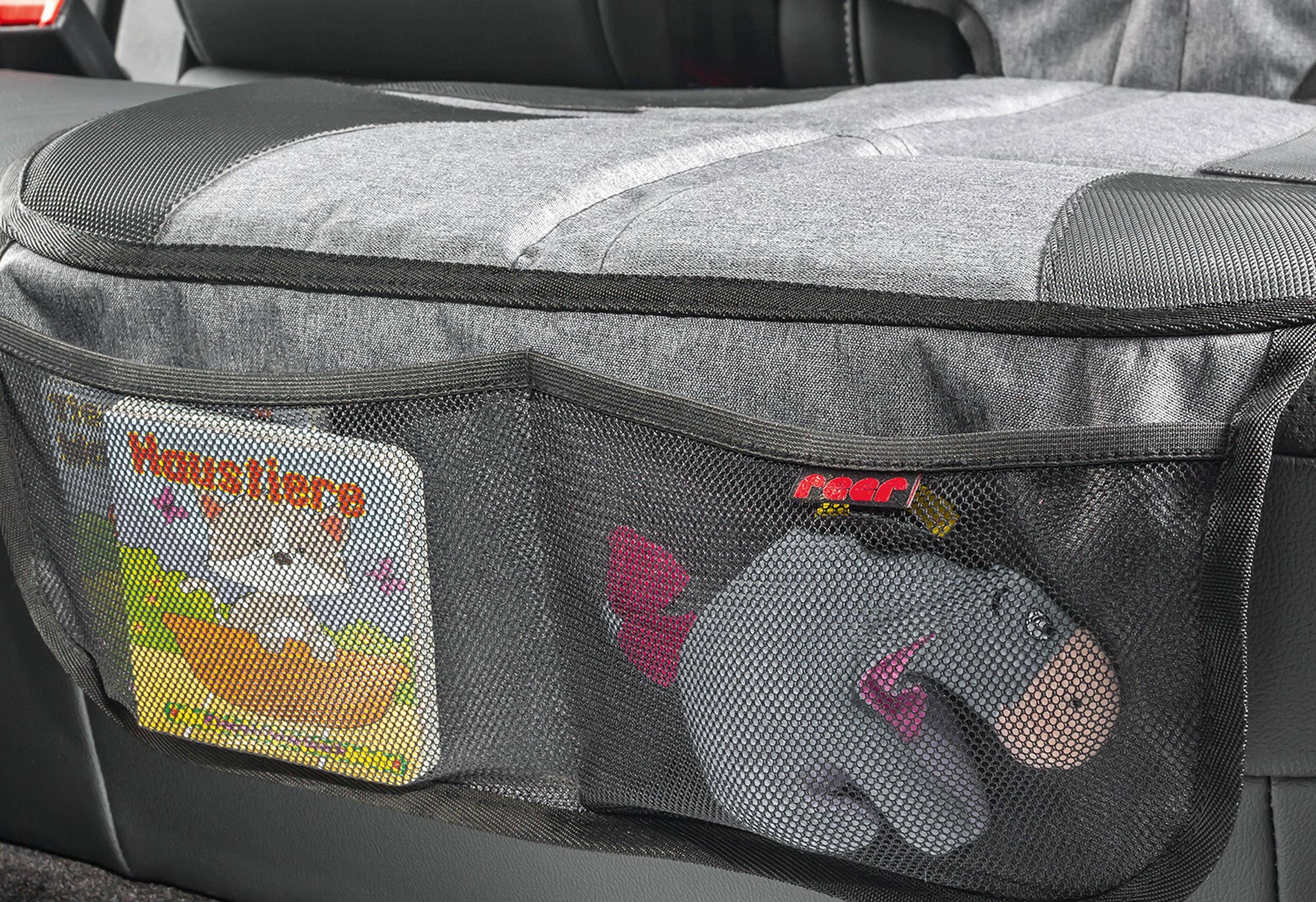 reer Kindersitz-Unterlage TravelKid Protect, rutschfeste Unterlage, ISOFIX geeignet, für alle