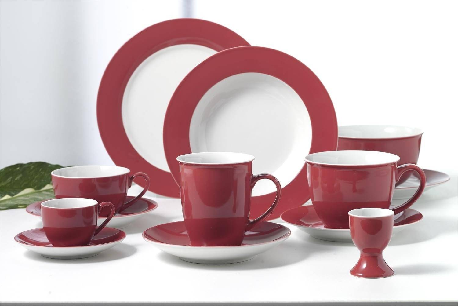 FLIRT by R&amp;B Kaffee-Obertasse Doppio 200 ml rot