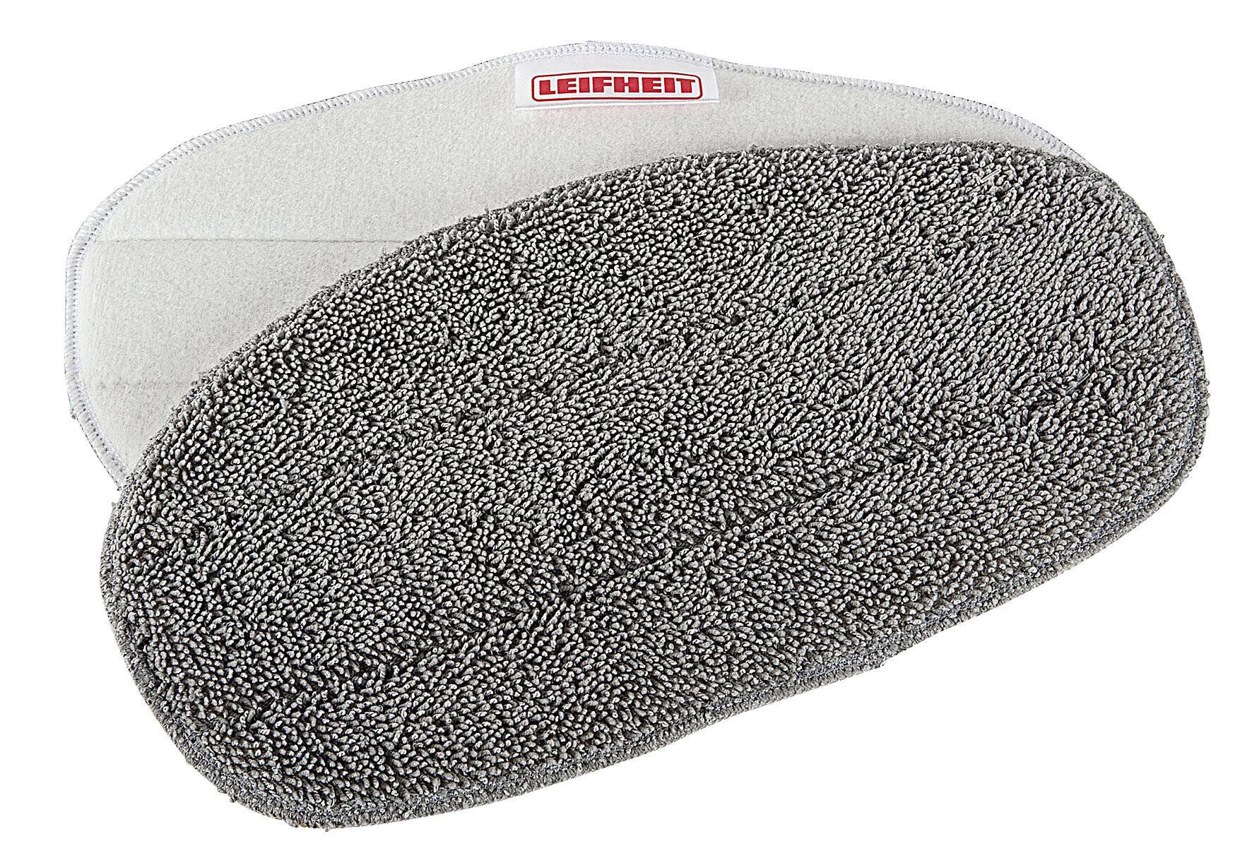 Leifheit 2er Set Ersatzpads Dampfreiniger CleanTenso, Dampfbesen Wischbezug für