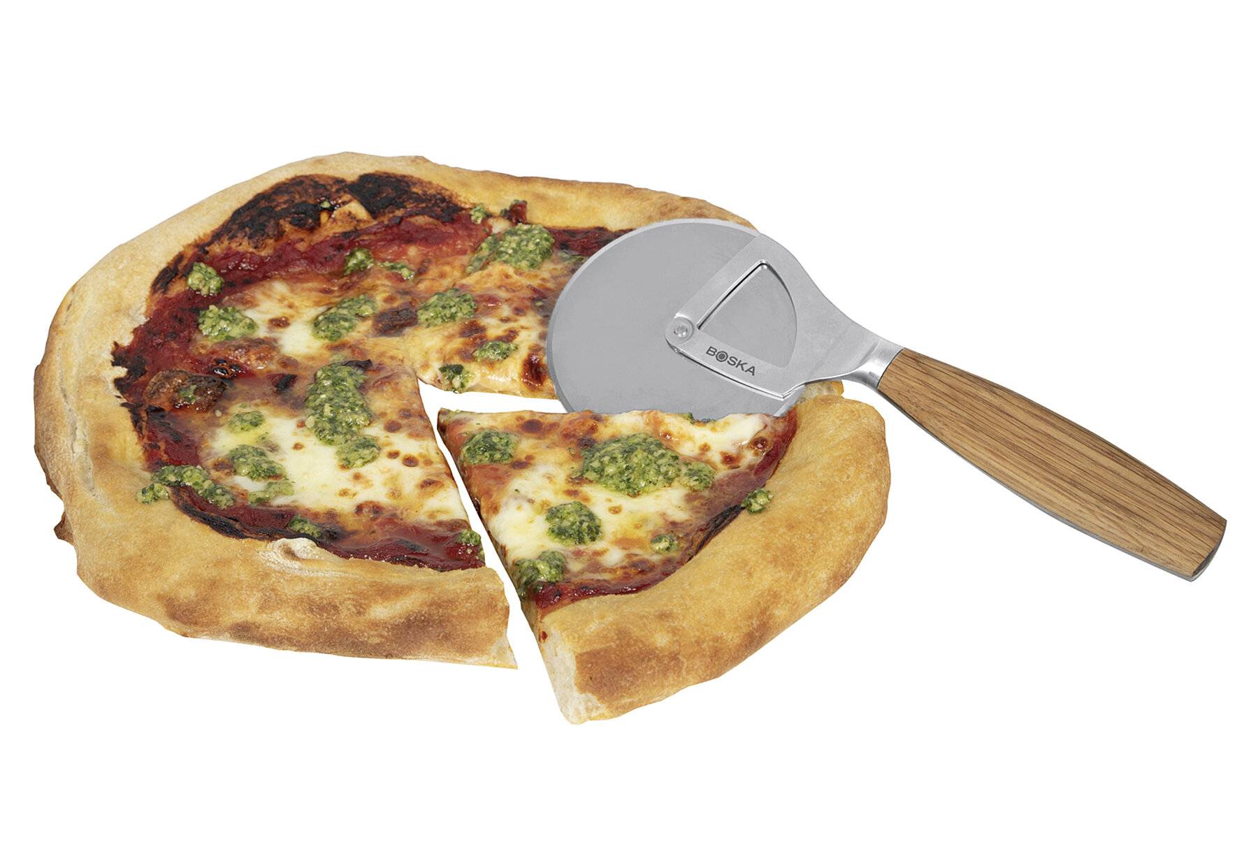Boska Pizzaschneider Oslo+ / Non-stick BSF™ / Schneidet ohne Wackler / Sehr scharf / Stilvoll
