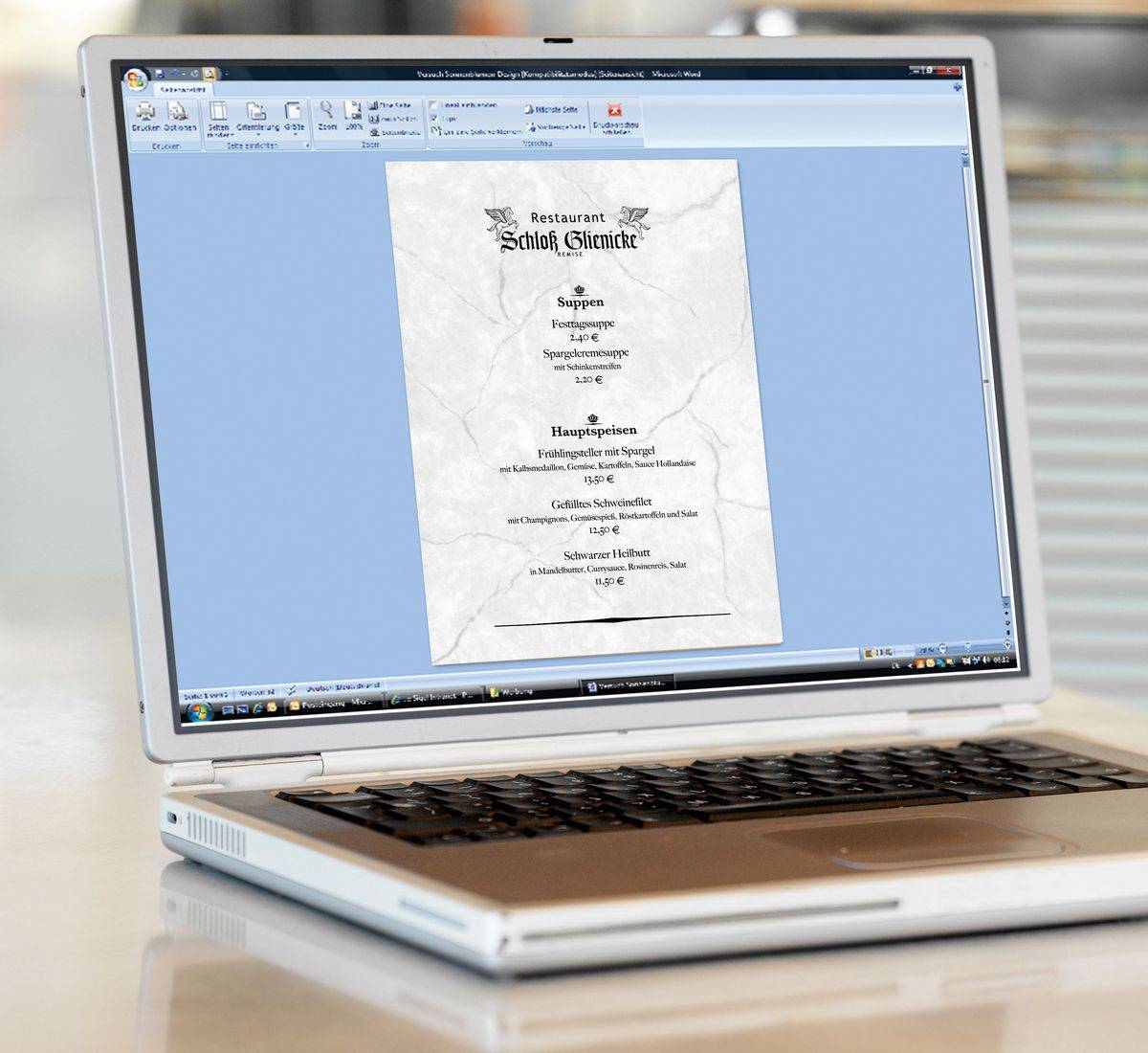 SIGEL Struktur-Papier, Granit grau, A4, 90 g/m², 100 Blatt