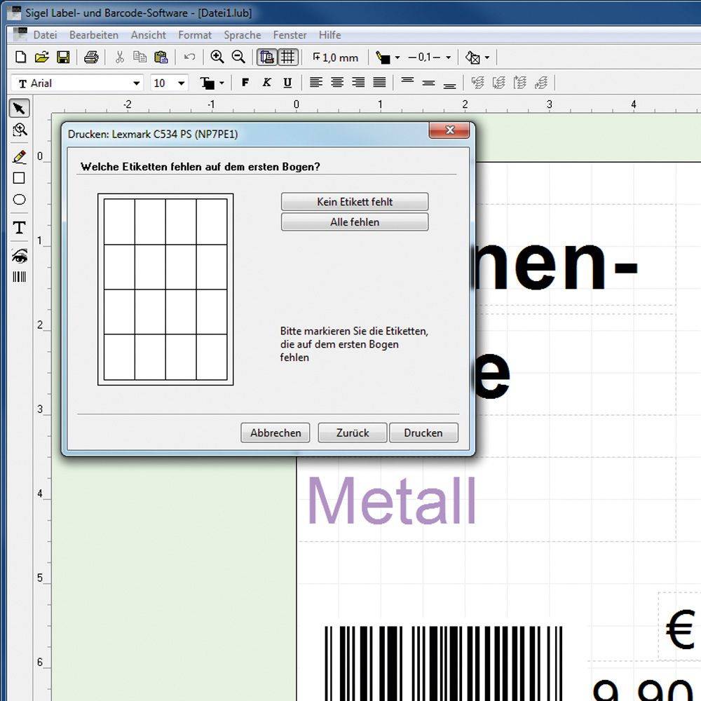 SIGEL Hängeschilder für Preis- und Warenauszeichnung, 38 x 55 mm, weiß, 750 Stück